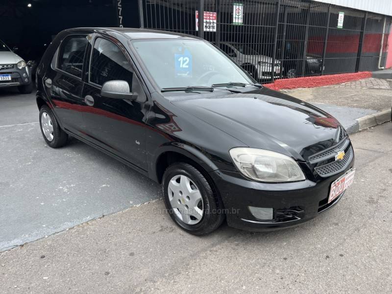 CHEVROLET - CELTA - 2011/2012 - Preta - R$ 28.900,00